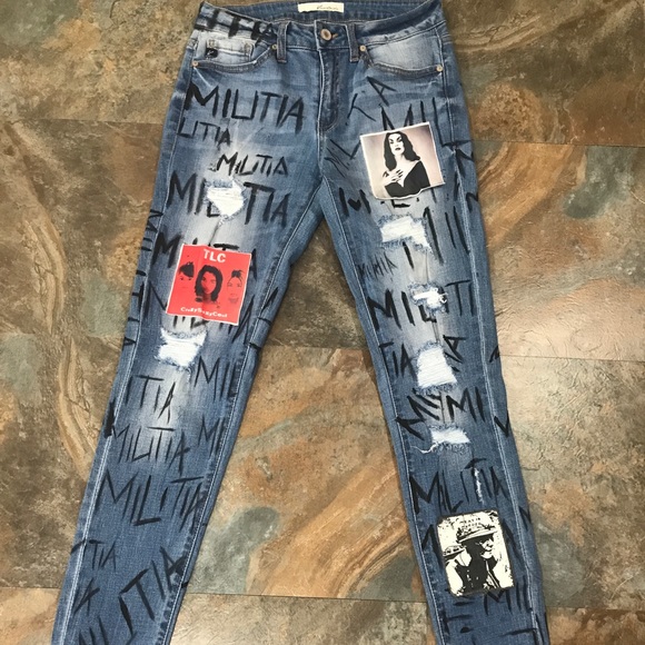 custom jeans